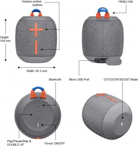 Ultimate 984-001548 Wonderboom 2 Crushed Ice Grey