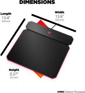 Hp 6CM14AA#ABL Hp Omen Outpost Mousepad Wqi Wireles