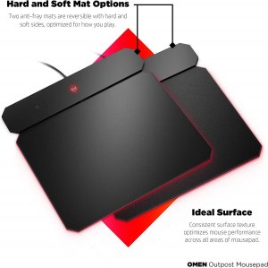 Hp 6CM14AA#ABL Hp Omen Outpost Mousepad Wqi Wireles