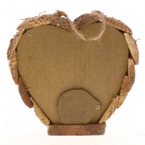 Songbird 10017218 Heart-shaped Love Shack Mini Bird House