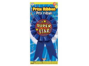 Bulk AF902 Super Star Pin On Award Ribbon