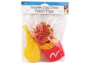 Bulk GH934 3 Pack Dog Chew Fetch Toy