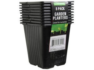 Bulk GE511 8 Piece Garden Planters