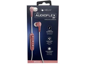 Bulk DA438 Helix Audioflex Rose Gold Wireless Bluetooth Earbuds With B