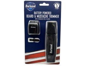 Bulk CA866 Barbasol Battery Powered Beard Amp; Mustache Trimmer With S