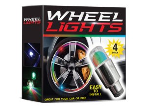 Bulk GE027 4 Pack Colorful Led Wheel Lights