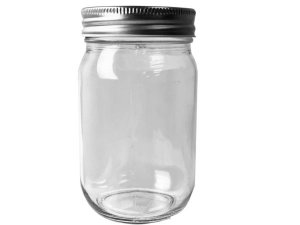 Bulk HA580 12 Ounce Glass Container Wlid