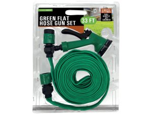 Bulk GH918 33quot; Green Flat Hose Gun Set