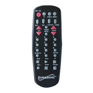 Supersonic SC-27 Unvrsal Remote Cntrl Blk