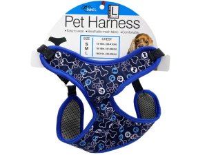 Bulk GE912 Fun Pattern Dog Body Harness