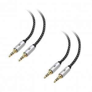 Cable 500061-BLK-6X2 2 Pack 3.5mm Audio Cable 6 Ft  3.5mm Aux Cable   