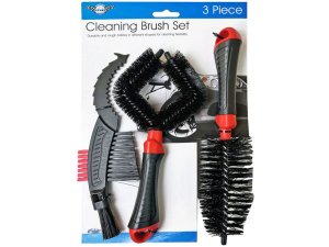 Bulk MP162 3 Pack Tire Cleaning Brush Set