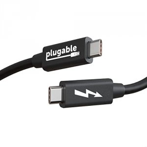 Plugable TBT-TRAN Plugable Windows Transfer Cable 6.6ft (2m), Thunderb