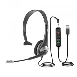 Cyber AC-104USB Mono Headset With Usb Ctrl