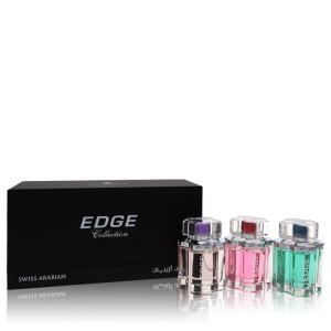 Swiss 559608 Gift Set -- Edge 3.4 Oz Eau De Parfum Spray For Women + E