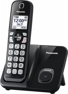 Panasonic KX-TGD510B Expandable Cordless Phone System With Call Block 