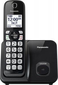 Panasonic KX-TGD510B Expandable Cordless Phone System With Call Block 