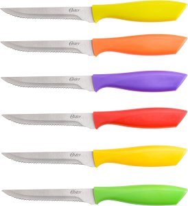 Oster 73636.14 Kade 14pc Stainless Steel Kitchen Knife Cutlery Set W B