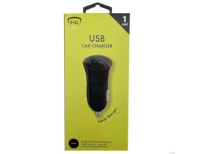 Bulk DA441 Ihip 1a Black Usb Car Charger