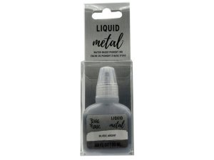 Bulk AA604 Brea Reese Liquid Metal Silver Colored Water Based Pigment 