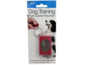 Bulk GE926 Dog Training Push-clicker Keychain