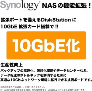 Synology E10G18-T2 Accessory E10g18-t2 10gb Ethernet Adapter 2 Rj45 Po