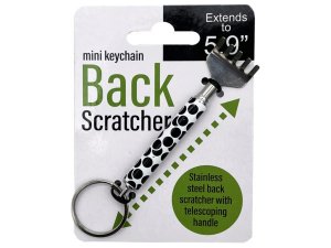 Bulk GE771 Mini Keyring Extendable Back Scratcher