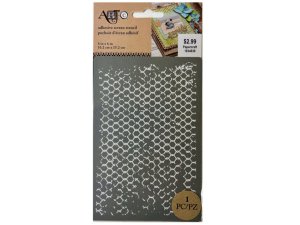 Bulk OH062 Art-c Adhesive Screen Stencil Chain Link