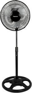 Impress IM-714B Mighty Mite 10 Inch 3 Speed High Velocity Standing Fan