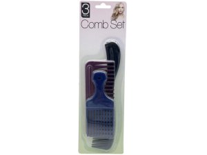 Bulk GE855 3 Piece Comb Set