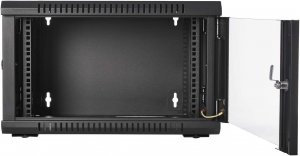 V7 RMWC6UG-1N Rmwc6ug-1n Rack Mount Wall Cabinet Enclosure 6u Glass