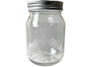 Bulk HA581 16 Ounce Glass Container Wlid