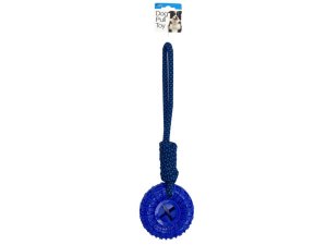 Bulk GH931 Dog Pull Toy With Chew Disk