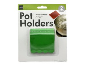 Bulk HB440 2 Piece Silicone Pot Holder