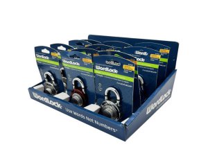 Bulk LL316 Wordlock 3 Letter Combination Lock In Pdq Display