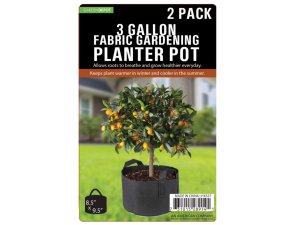 Bulk HX537 3 Gallon Fabric Gardening Planter Pot