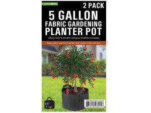 Bulk HX538 5 Gallon Fabric Gardening Planter Pot