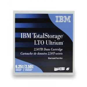 Ibm 00V7594L Lto, Ultrium-6, 2.5tb6.25tb (bafe), Labeled Library Pack,