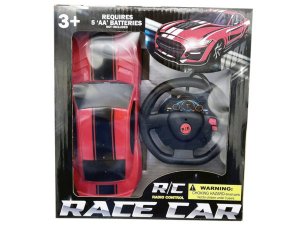 Bulk GH887 Battery Operated Super Race Car With Steering Wheel Remote 