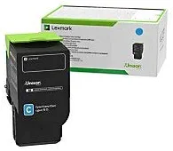 Used Original Lexmark 78C1XCE Unison Original Toner Cartridge - Cyan -