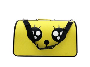 Bulk DI724 Medium Pet Carrying Travel Bag With Cute Animal Face Design