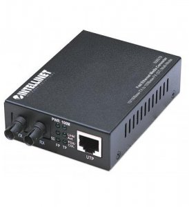 Intellinet ITL-506519 Multi-mode St Fast Eth. Media Converter