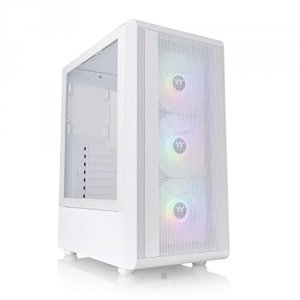 Thermaltake CA-1X2-00M6WN-00 S200 Snow Tg Argb Atx Mid Tower Computer 