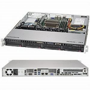 Supermicro CSE-813MFTQC-350CB2 Case Cse-813mftqc-350cb2 1u 4x3.5 Inch 