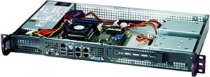 Supermicro CSE-505-203B Case Cse-505-203b Mini-itx 1u 9.8inch Depth 20