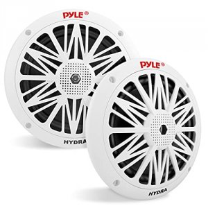 Pyle PLMR62 6.5-inch 2-way Marine Speakers - 200 Watts White