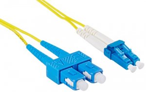 Belkin F2F802L7-03M Fiber Optic Cable; Singlemode Sclc Duplex, 8.3125