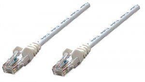 Intellinet 343732 14 Ft White Cat6 Snagless Patch Cable