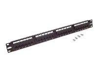 Belkin F4P338-24AB5-AN 24-ports Cat5e Angled Patch Panel Black