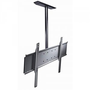 Peerless PLCM-UNL Straight Column Flat Panel Ceiling Mount Black